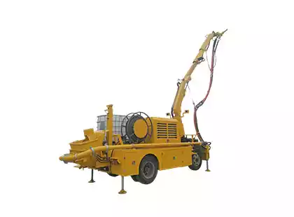 DHSP2015 Robotic Shotcrete machine